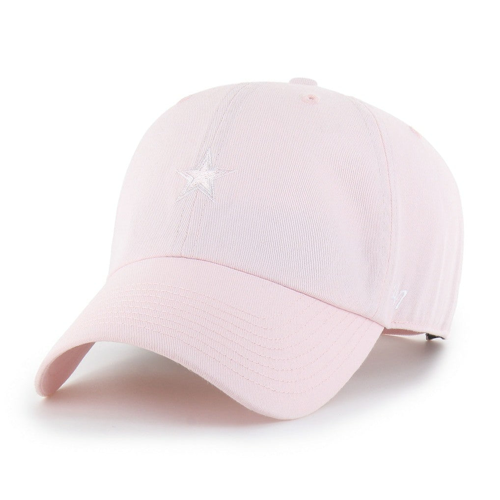 Dallas Cowboys '47 Women's Base Runner Ballpark Clean Up Adjustable Hat - Light Pink cheap