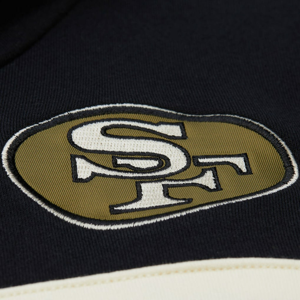 San Francisco 49ers Vintage Logo Head Coach Hoodie - Olive online