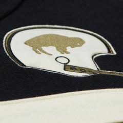 Buffalo Bills Vintage Logo Head Coach Hoodie - Olive on sale