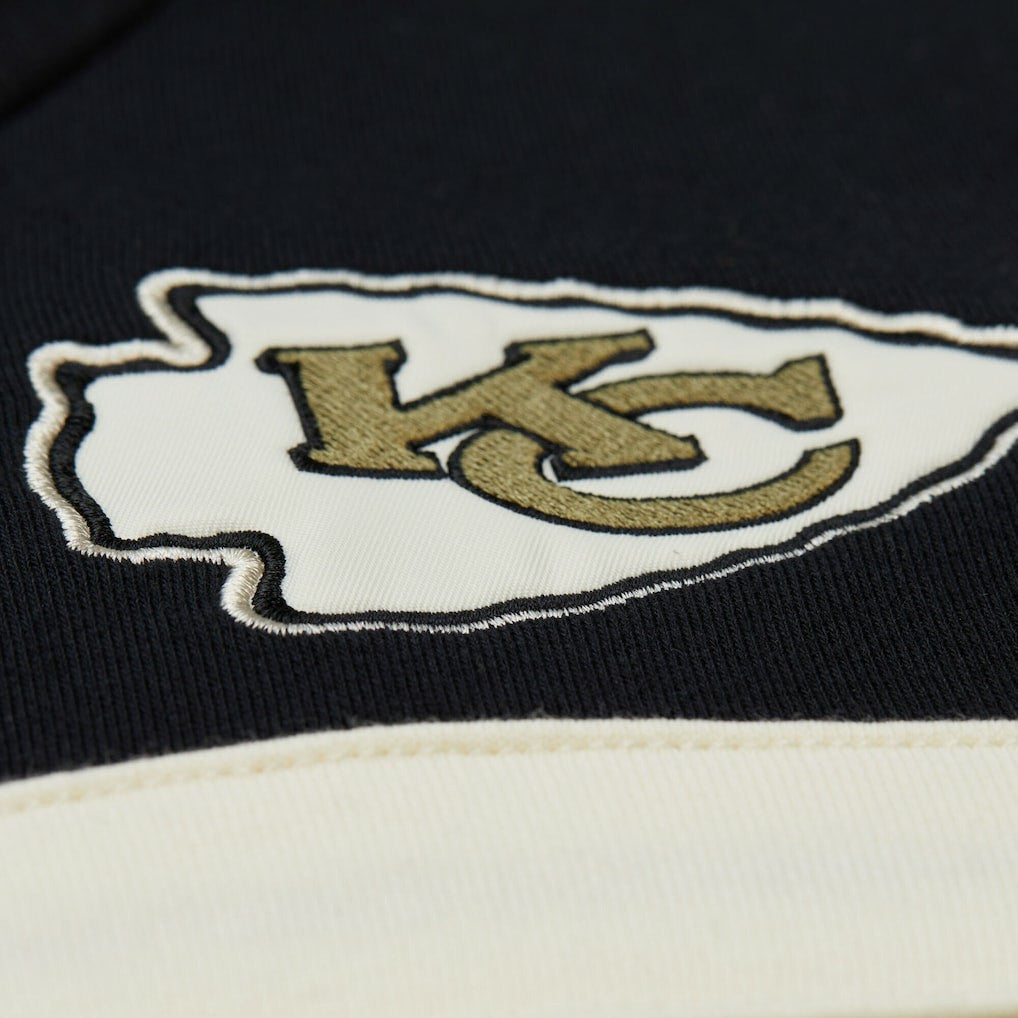 Kansas City Chiefs Vintage Logo Head Coach Hoodie - Olive online