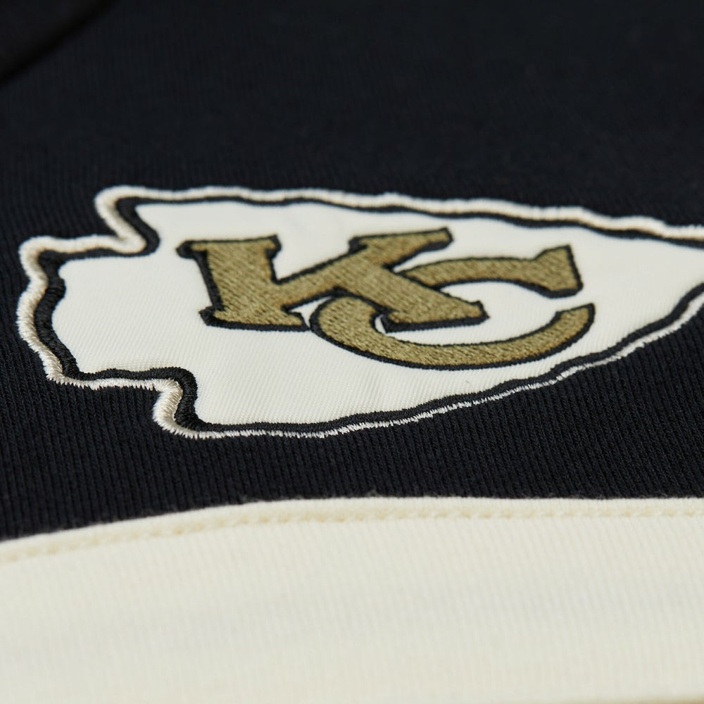 Kansas City Chiefs Vintage Logo Head Coach Hoodie - Olive online