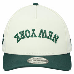 New York Jets New Era Upside Down 9FIFTY A-Frame Snapback Hat - Cream on sale