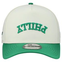 Philadelphia Eagles New Era Upside Down 9FIFTY A-Frame Snapback Hat - Cream outlet
