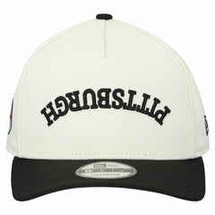 Pittsburgh Steelers New Era Upside Down 9FIFTY A-Frame Snapback Hat - Cream cheap
