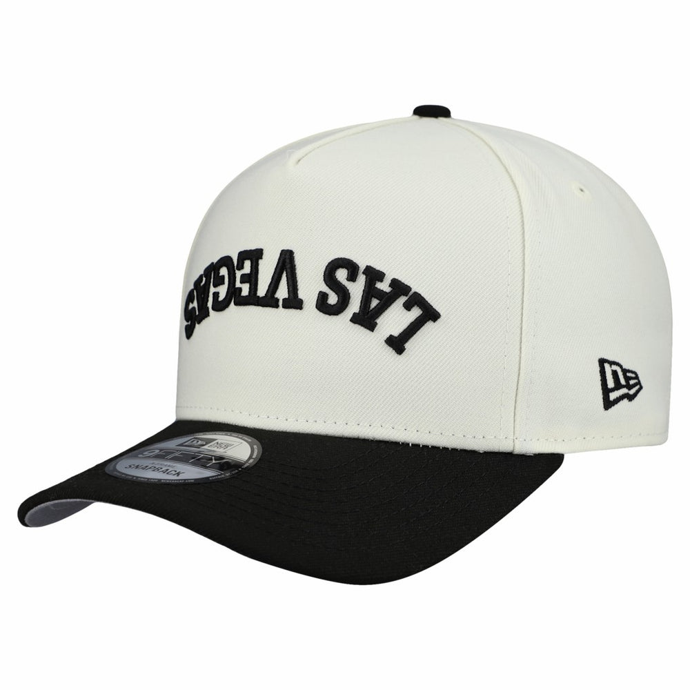Las Vegas Raiders New Era Upside Down 9FIFTY A-Frame Snapback Hat - Cream outlet