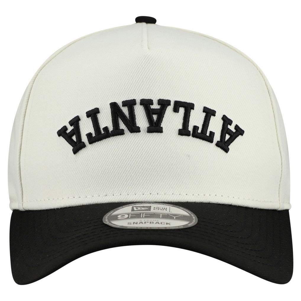 Atlanta Falcons New Era Upside Down 9FIFTY A-Frame Snapback Hat - Cream sale