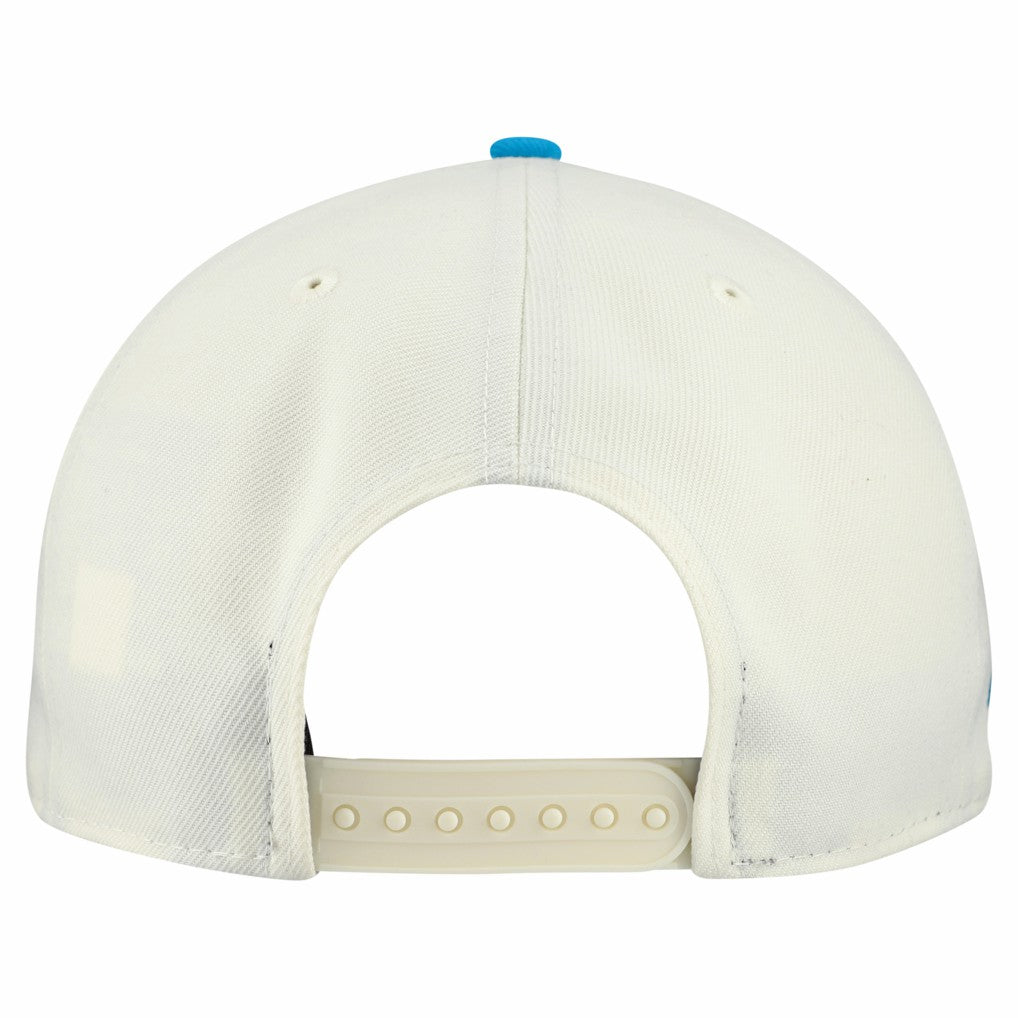 Carolina Panthers New Era Upside Down 9FIFTY A-Frame Snapback Hat - Cream sale