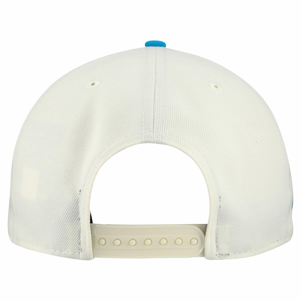 Carolina Panthers New Era Upside Down 9FIFTY A-Frame Snapback Hat - Cream sale
