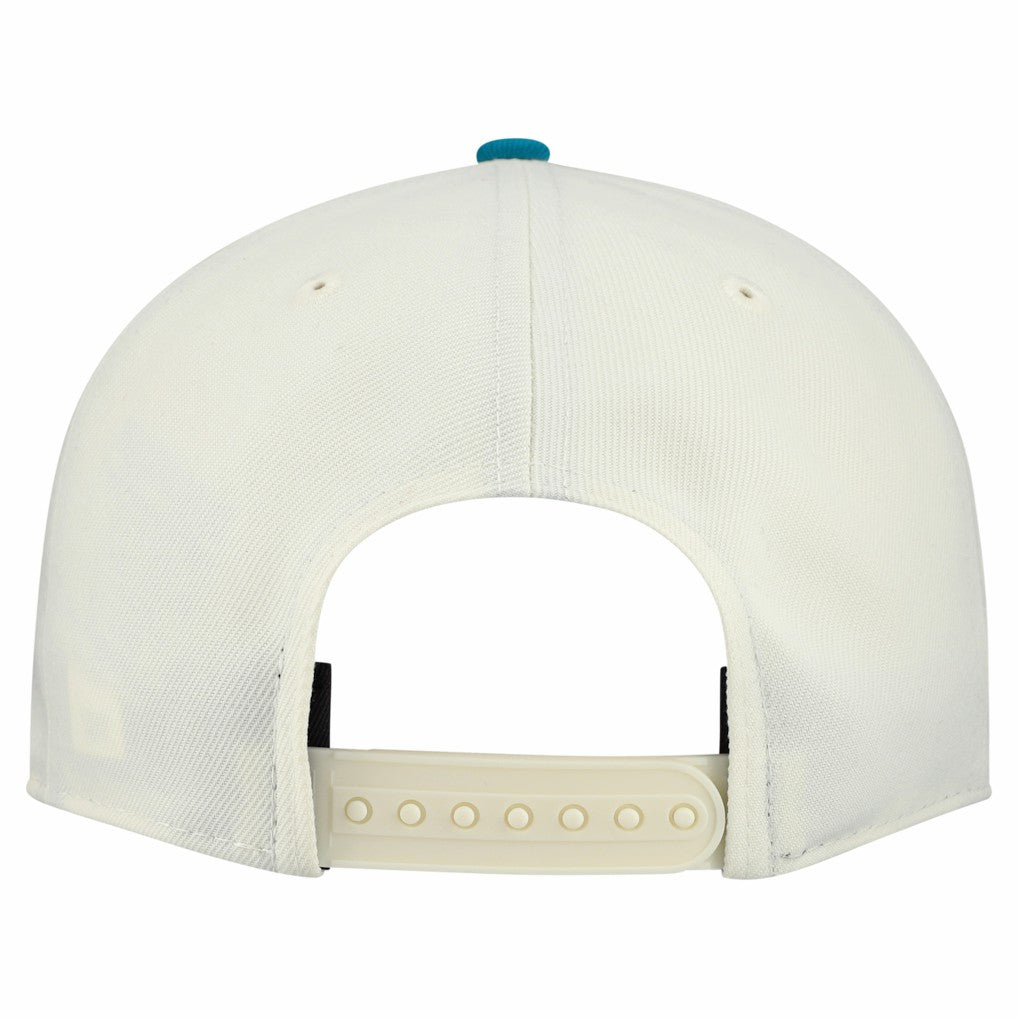 Jacksonville Jaguars New Era Upside Down 9FIFTY A-Frame Snapback Hat - Cream cheap