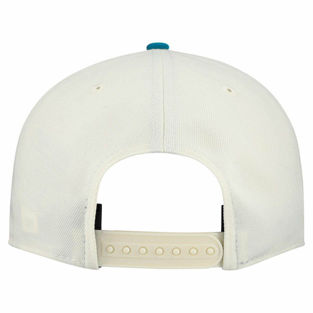 Jacksonville Jaguars New Era Upside Down 9FIFTY A-Frame Snapback Hat - Cream cheap