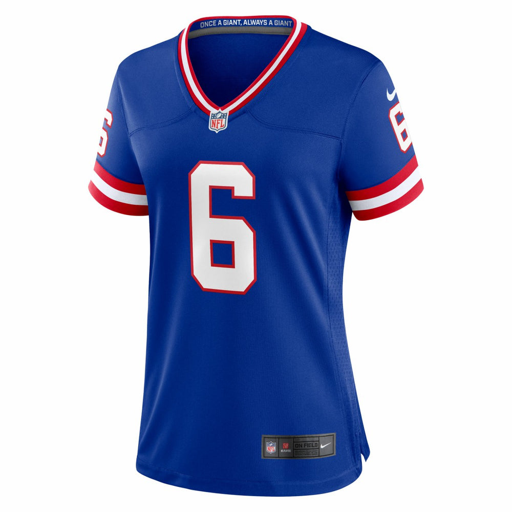 Jaxson Dart New York Giants Women's Alternate 2 Classic Game Jersey - Royal | Nike cheap