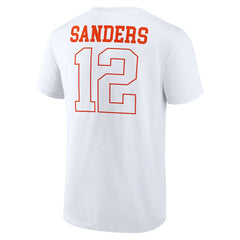 Shedeur Sanders Cleveland Browns Outline Player T-Shirt - White outlet