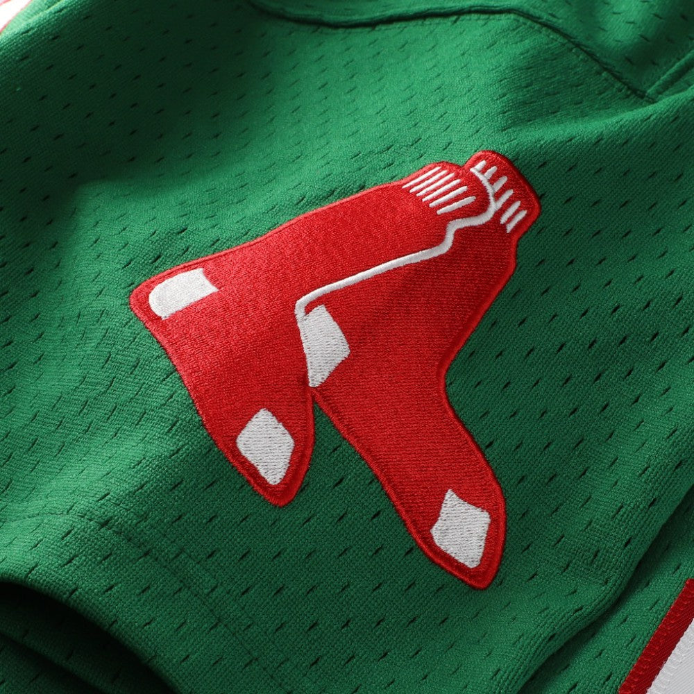 David Ortiz Boston Red Sox Big & Tall Cooperstown Collection Mesh Batting Practice Jersey - Kelly Green | Mitchell & Ness