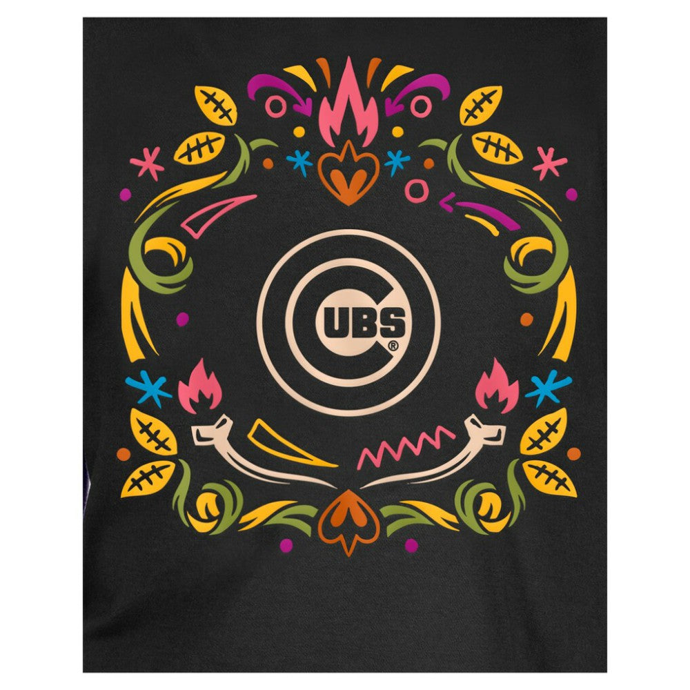 Chicago Cubs Youth Día de los Muertos T-Shirt - Black | New Era