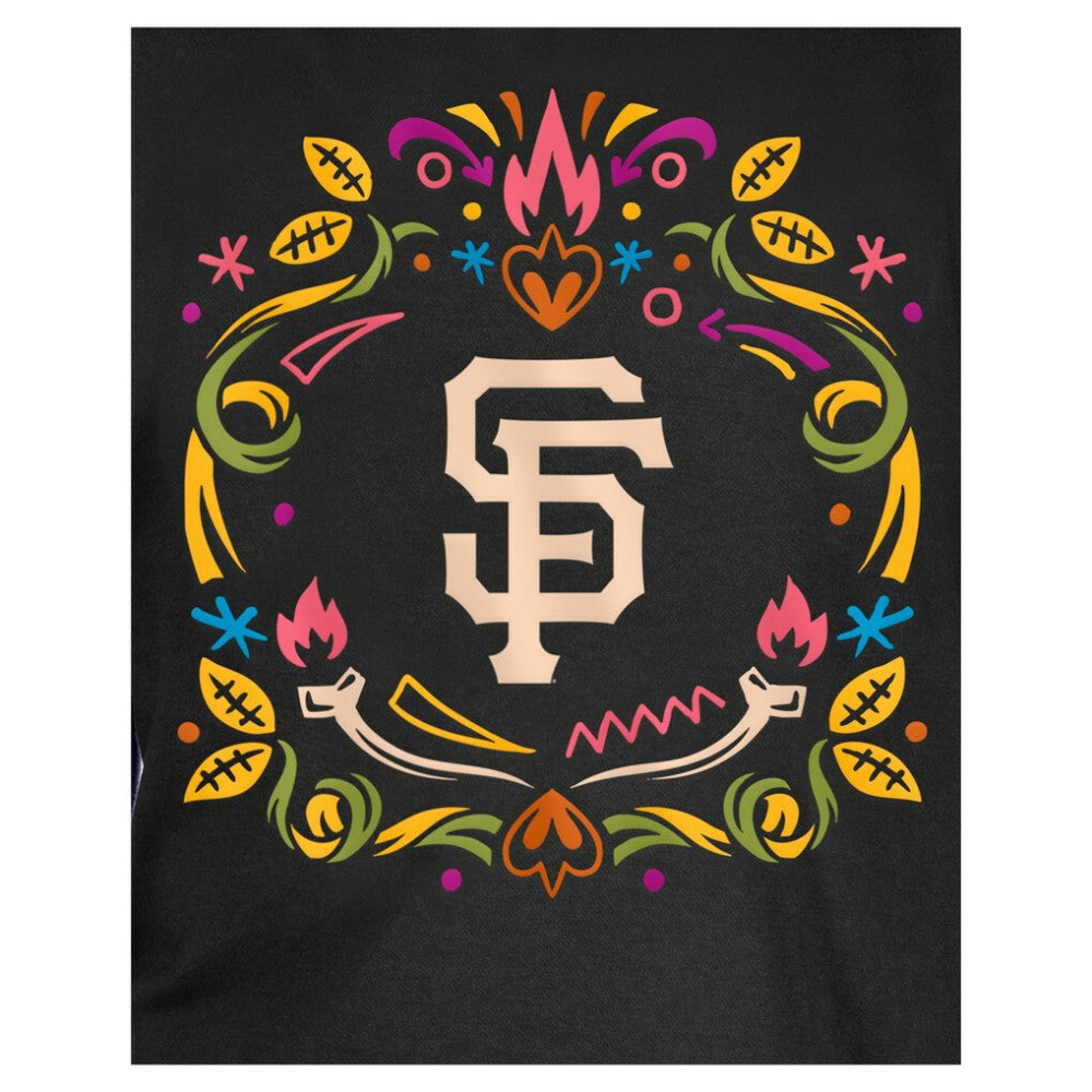 San Francisco Giants Youth Día de los Muertos T-Shirt - Black | New Era