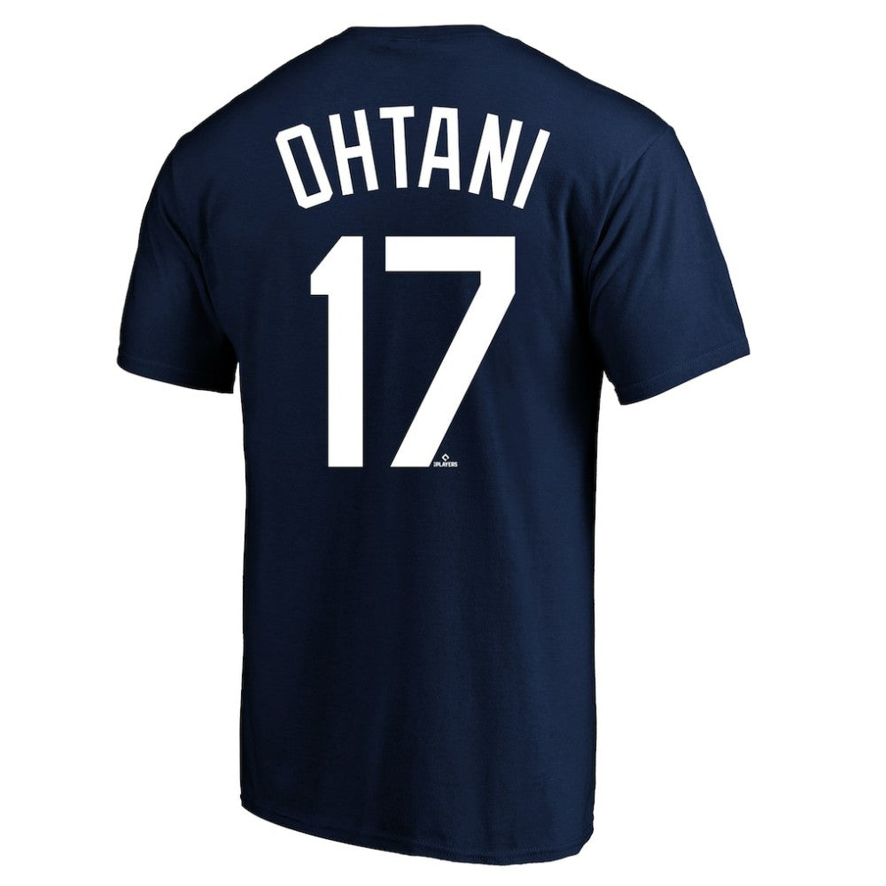 Shohei Ohtani Los Angeles Dodgers Profile Big & Tall Player Name & Number T-Shirt - Navy
