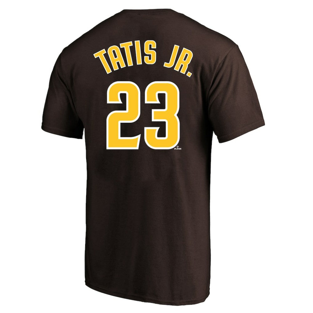 Fernando Tatis Jr. San Diego Padres Profile Big & Tall Player Name & Number T-Shirt - Brown