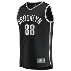 Nolan Traoré Brooklyn Nets Fast Break Replica Jersey - Black - Icon Edition | Fanatics for sale