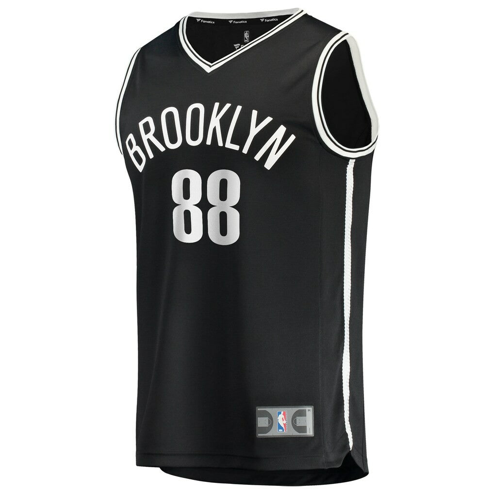 Nolan Traoré Brooklyn Nets Youth Fast Break Replica Jersey - Black - Icon Edition | Fanatics for sale