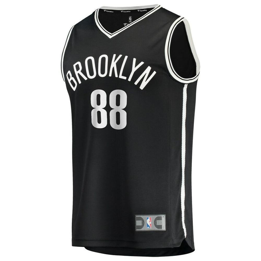 Nolan Traoré Brooklyn Nets Youth Fast Break Replica Jersey - Black - Icon Edition | Fanatics for sale