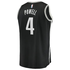 Drake Powell Brooklyn Nets Fast Break Replica Jersey - Black - Icon Edition | Fanatics sale