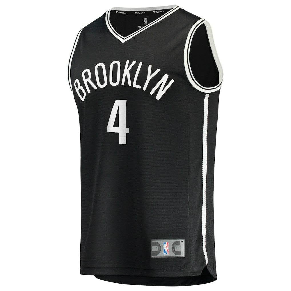 Drake Powell Brooklyn Nets Youth Fast Break Replica Jersey - Black - Icon Edition | Fanatics cheap