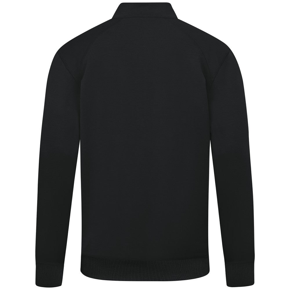 Cleveland Guardians Levelwear Upright Insignia Tri-Blend Quarter-Zip Pullover - Black