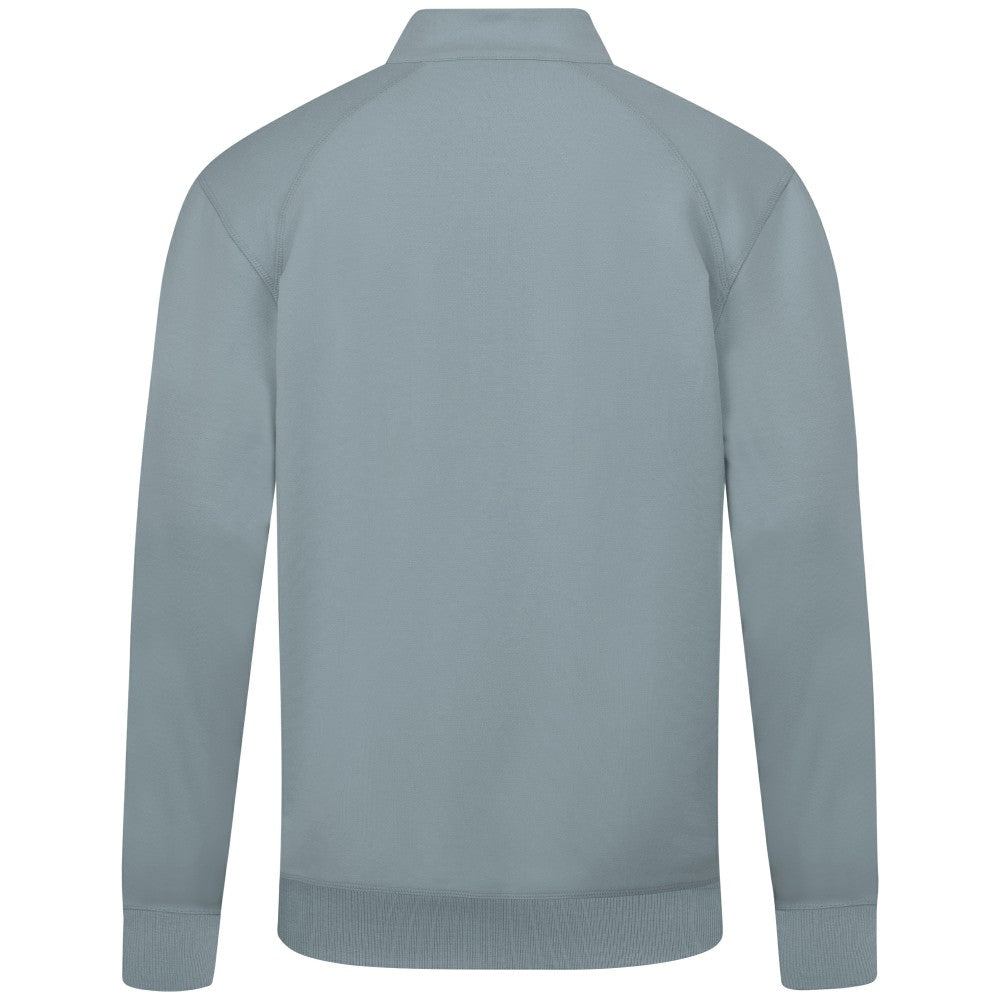 Miami Marlins Levelwear Upright Insignia Tri-Blend Quarter-Zip Pullover - Gray