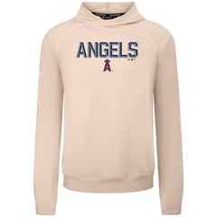 Los Angeles Angels Levelwear Mandate Carve Tri-Blend Hoodie - Khaki