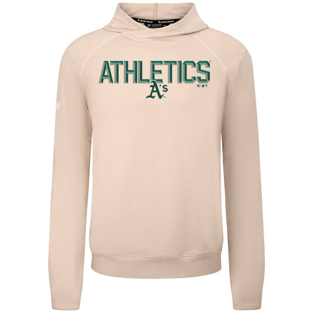 Athletics Levelwear Mandate Carve Tri-Blend Hoodie - Khaki