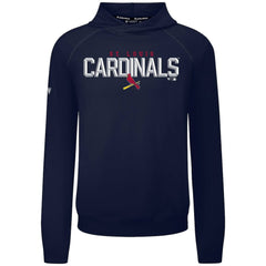 St. Louis Cardinals Levelwear Mandate Carve Tri-Blend Hoodie - Navy