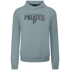 Pittsburgh Pirates Levelwear Mandate Carve Tri-Blend Hoodie - Gray
