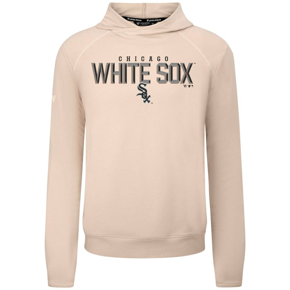 Chicago White Sox Levelwear Mandate Carve Tri-Blend Hoodie - Gray
