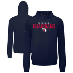 Cleveland Guardians Levelwear Mandate Carve Tri-Blend Hoodie - Navy