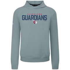 Cleveland Guardians Levelwear Mandate Carve Tri-Blend Hoodie - Gray