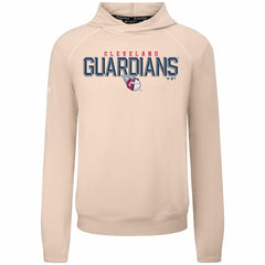 Cleveland Guardians Levelwear Mandate Carve Tri-Blend Hoodie - Khaki