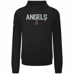 Los Angeles Angels Levelwear Mandate Carve Tri-Blend Hoodie - Black