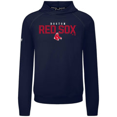Boston Red Sox Levelwear Mandate Carve Tri-Blend Hoodie - Navy