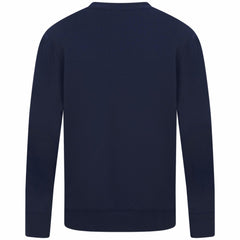 New York Yankees Levelwear Mandate Carve Tri-Blend Sweatshirt - Navy