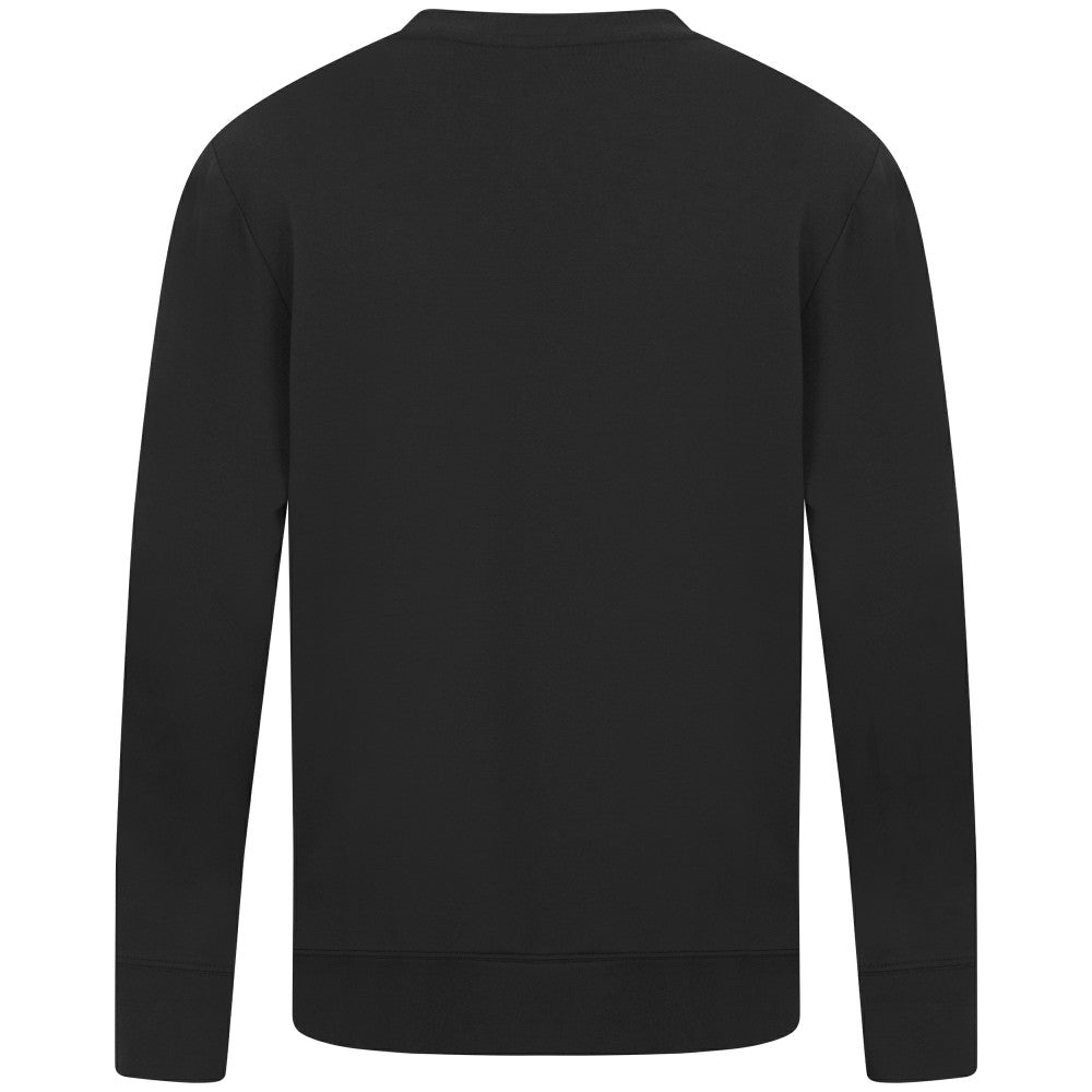 Miami Marlins Levelwear Mandate Carve Tri-Blend Sweatshirt - Black