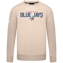 Toronto Blue Jays Levelwear Mandate Carve Tri-Blend Sweatshirt - Khaki
