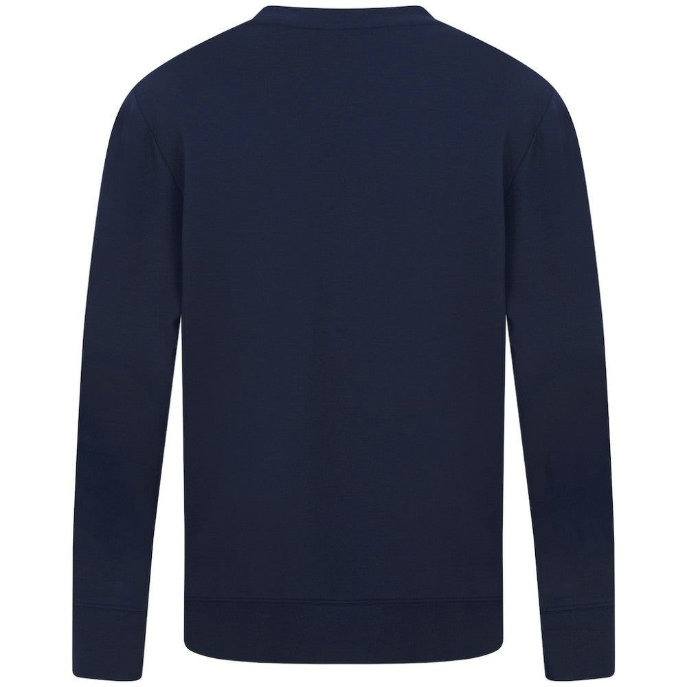 Washington Nationals Levelwear Mandate Carve Tri-Blend Sweatshirt - Navy