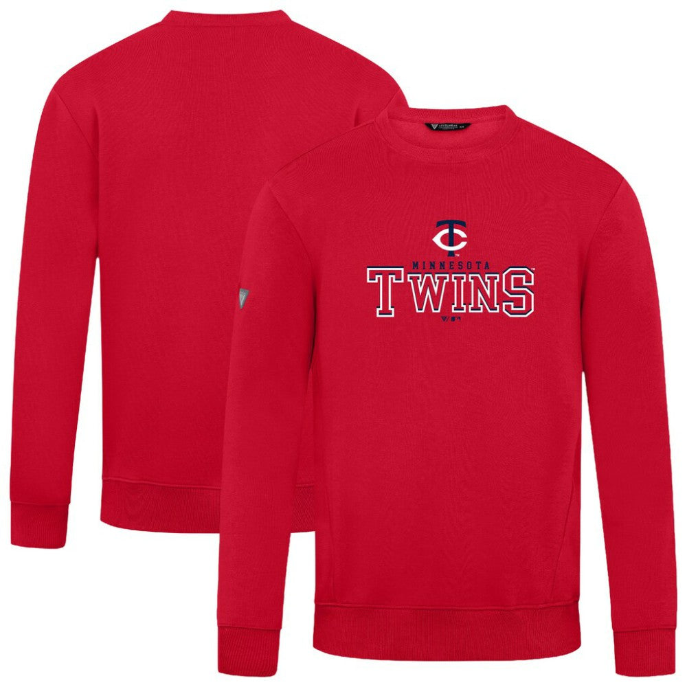 Minnesota Twins Levelwear Zane Journey Sweatshirt - Red
