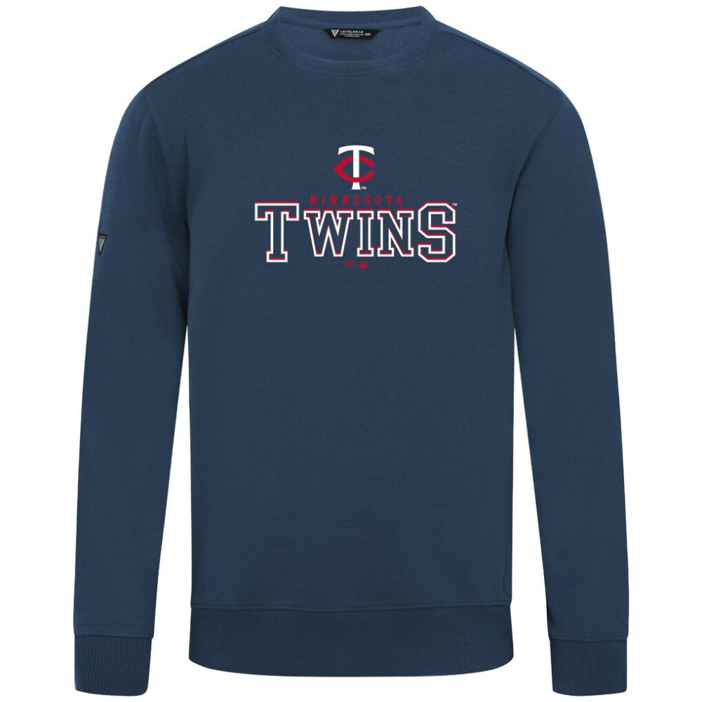 Minnesota Twins Levelwear Zane Journey Sweatshirt - Navy