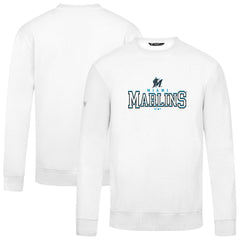 Miami Marlins Levelwear Zane Journey Sweatshirt - White