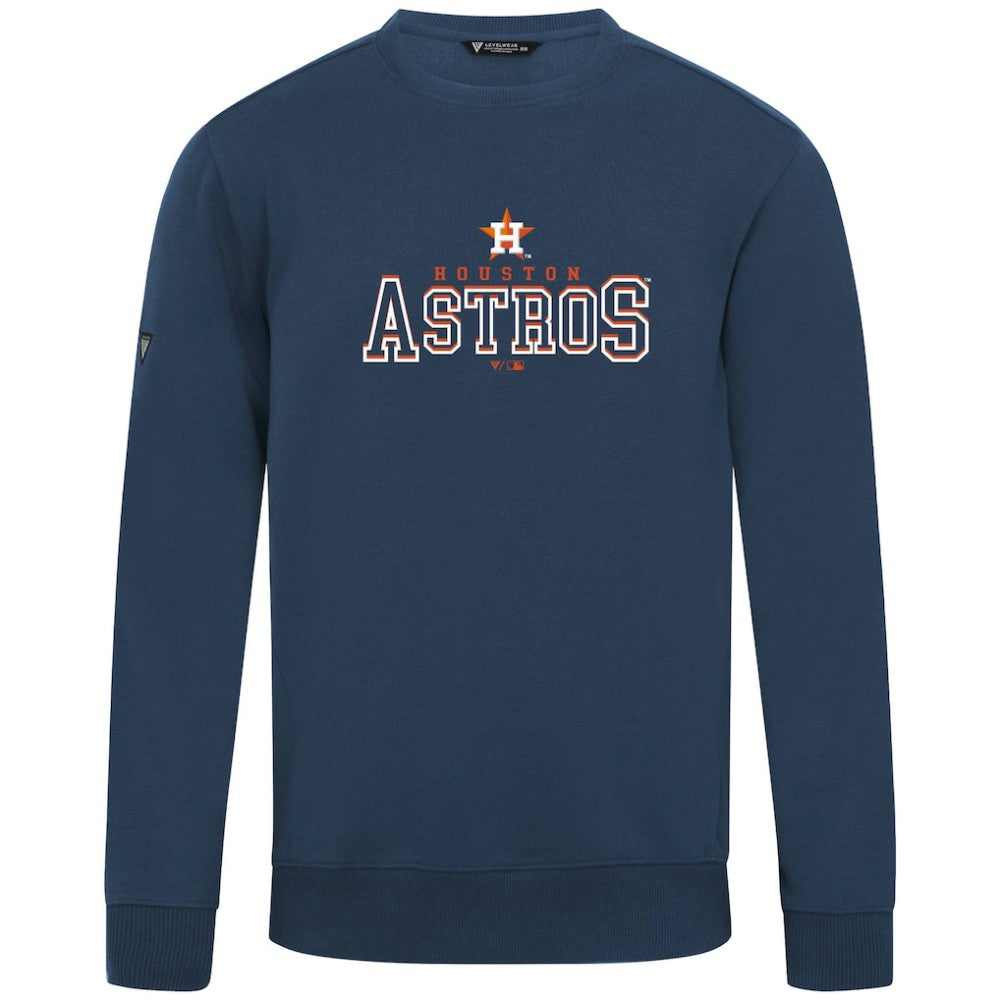 Houston Astros Levelwear Zane Journey Sweatshirt - Navy