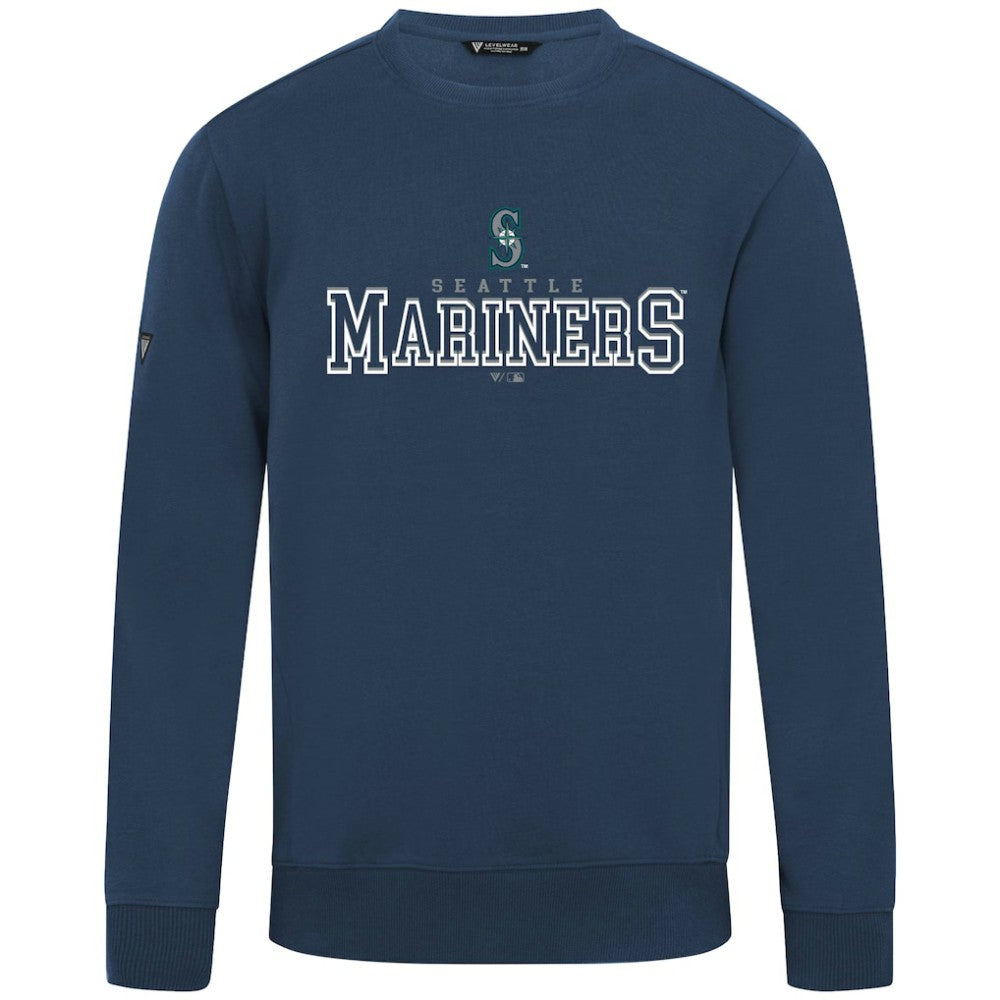 Seattle Mariners Levelwear Zane Journey Sweatshirt - Navy