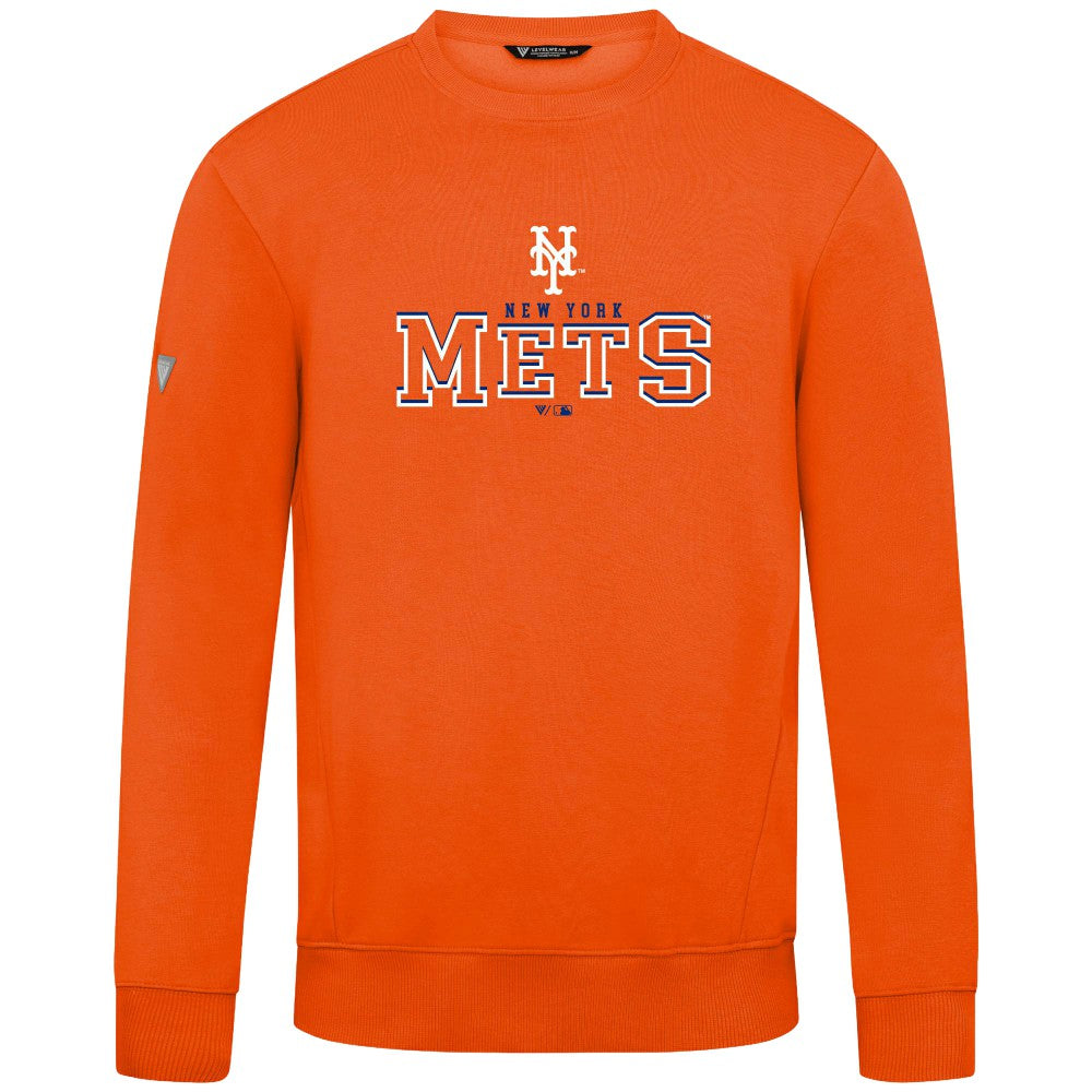 New York Mets Levelwear Zane Journey Sweatshirt - Orange