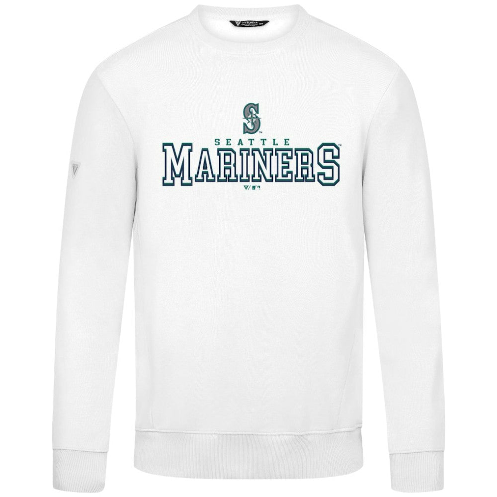 Seattle Mariners Levelwear Zane Journey Sweatshirt - White