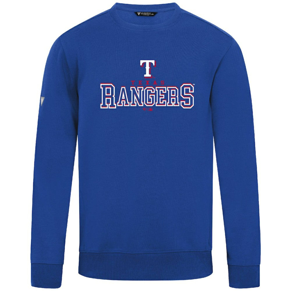 Texas Rangers Levelwear Zane Journey Sweatshirt - Royal